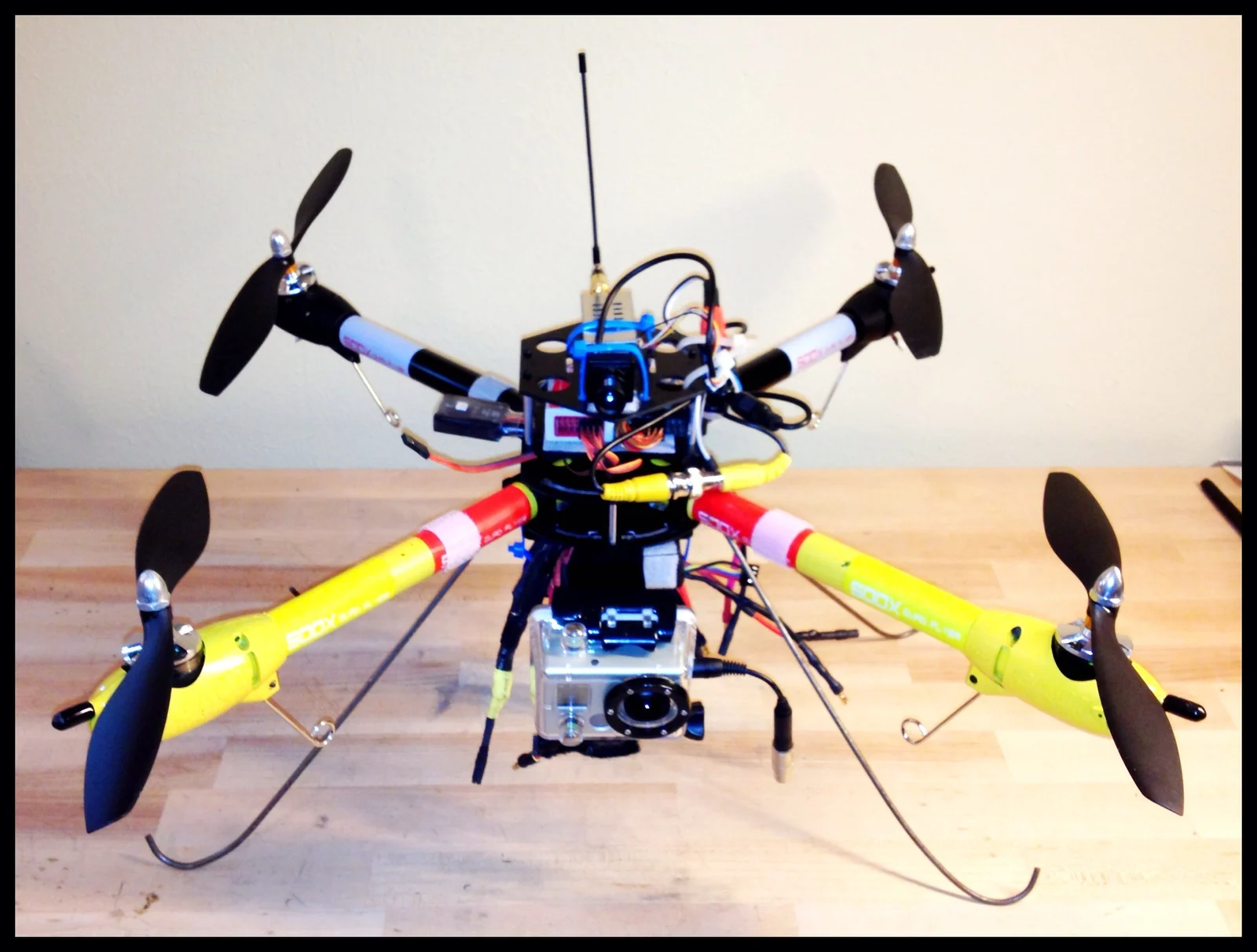 Quadcopter representative platform photograph